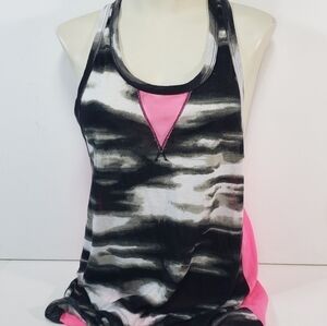 XHILARATION Racer Back Long Tee